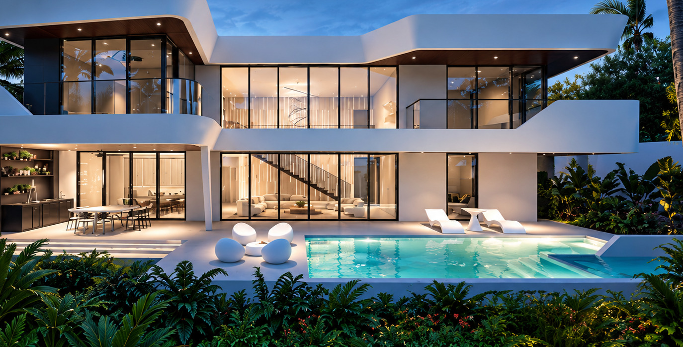 The Wave House, 66 Samana Drive, Coconut Grove